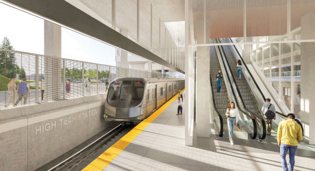 concept art for High Tech Station