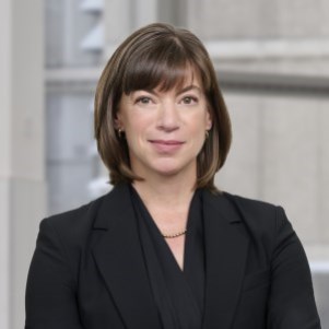 woman poses for headshot